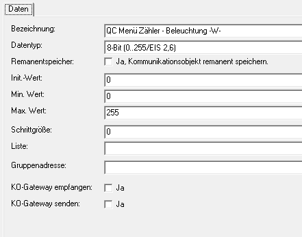 Gira Homeserver QuadClient Logik Tutorial Beispiel