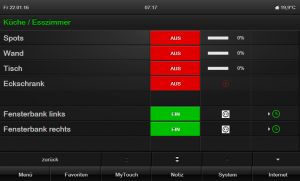 Gira Quad Client Funktionsvorlagen/Templates